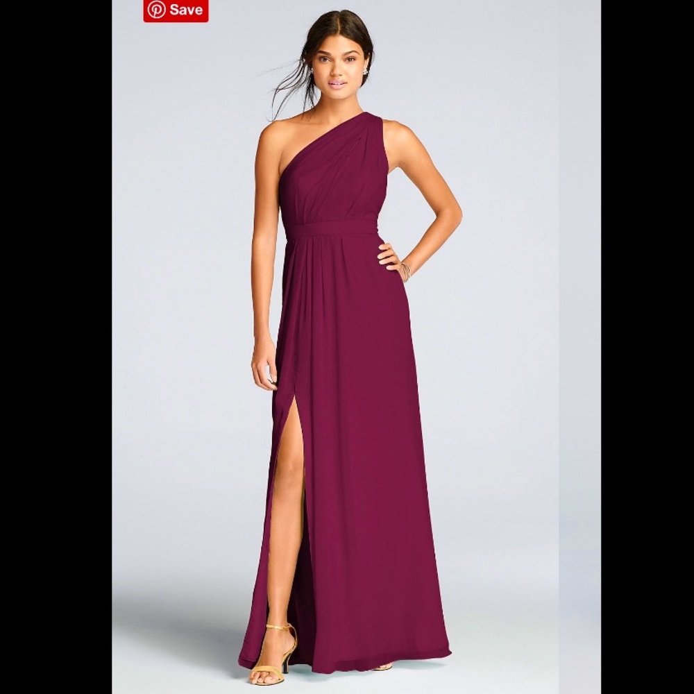 Long One-Shoulder Dress